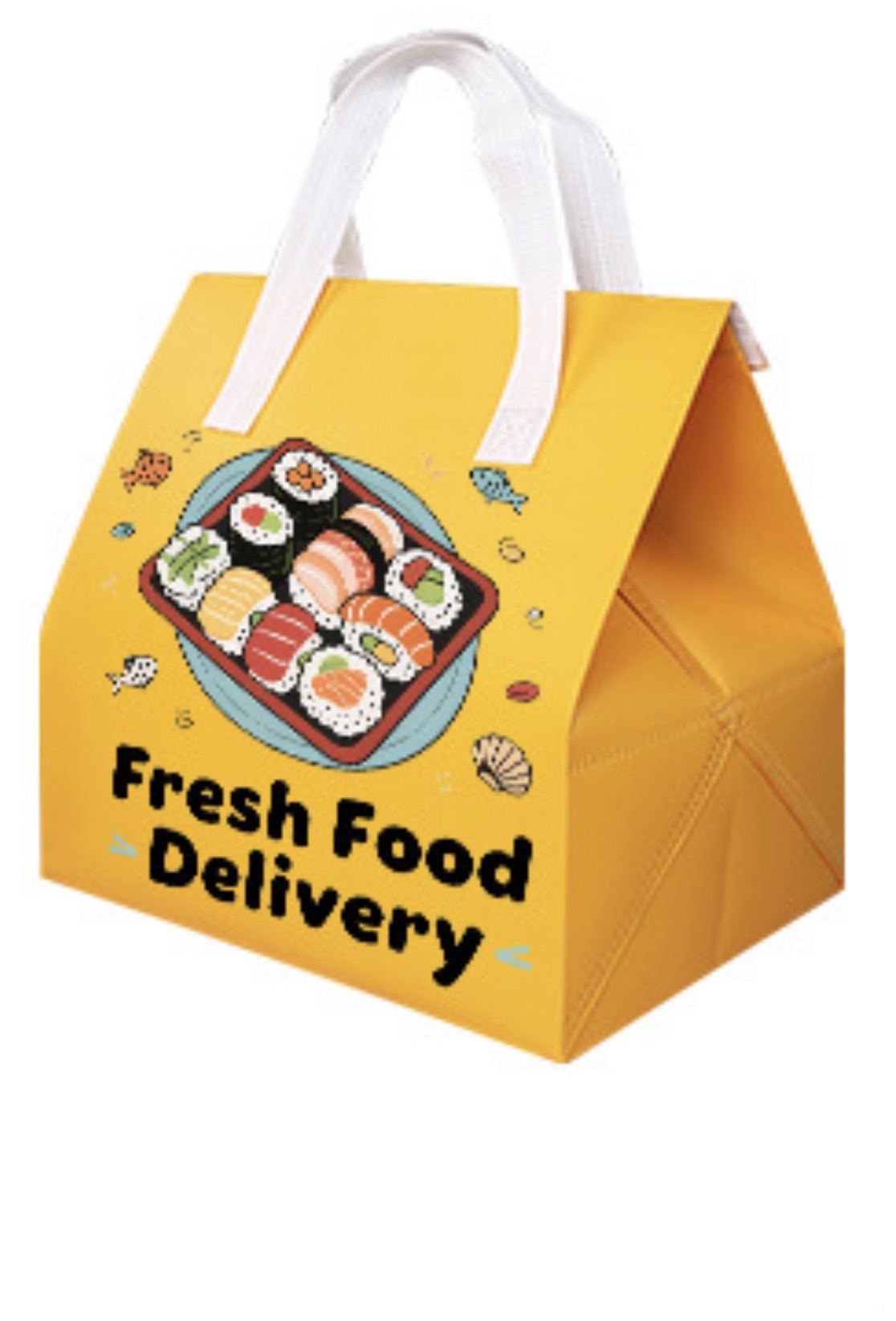 Желтый термопакет Fresh Food Delivery